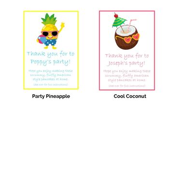 Personalised Pancake Mix Eco Friendly Party Bags, 5 of 6