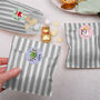 Santa Fill Your Own Christmas Advent Calendar With Silver Bags, thumbnail 1 of 3