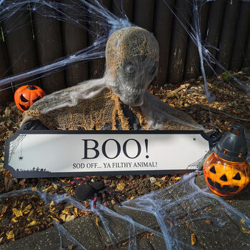Personalised Halloween Street Sign, 4 of 4