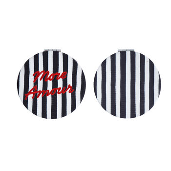 Bon Voyage 'More Amour' Compact Mirror In Gift Box, 4 of 4