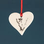 Dog Hanging Love Hearts With Classic Dog Poses, thumbnail 8 of 12