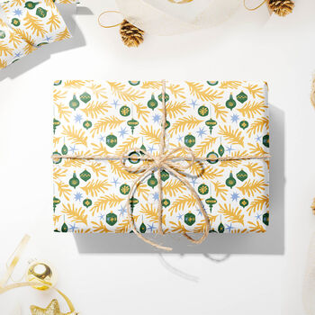 Matisse Inspired Yellow Wrapping Paper, 4 of 7