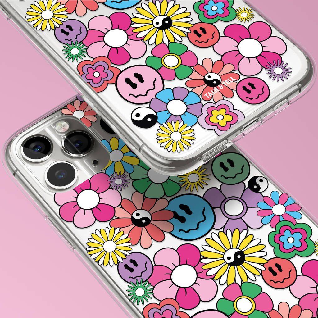 Flower Power Phone Case For iPhone By Talk & Tell