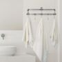 Metal Coat Rack Wall Mounted Pipe Hooks Home Storage, thumbnail 6 of 11