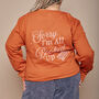 All Booked Up Slogan Sweatshirt, thumbnail 4 of 4