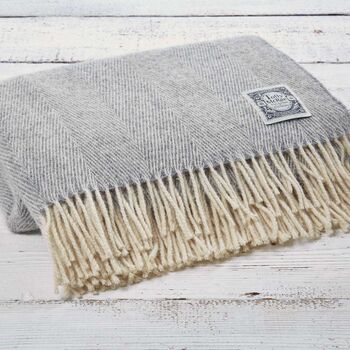 Pure Wool Blanket Various Colours, 8 of 9