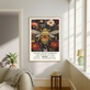 Natural History Museum Bee Art Print, thumbnail 2 of 4