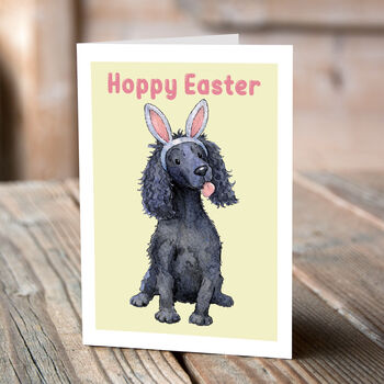 Working Cocker Spaniel Easter Card, 3 of 3
