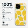 Lemons Eco Friendly, Biodegradable Phone Case, thumbnail 3 of 7