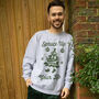 Spruce Up Your Life Men's Christmas Jumper, thumbnail 2 of 4
