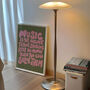 Music Is The Answer Print, thumbnail 2 of 8