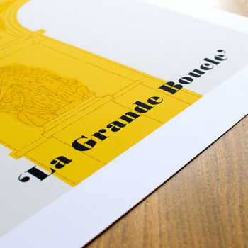Tour De France Grand Tour Cycling Art Print, 7 of 10