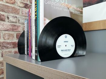 Vinyl Record 10 Inch Bookends, 2 of 11