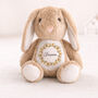 Personalised Baby Bunny Soft Toy Gift, thumbnail 7 of 10