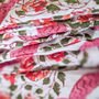 Fair Trade Eye Mask, Handmade Indian Cotton Block Print, thumbnail 8 of 9