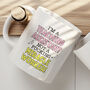 Novelty Funny And Rude Teaching Assistant Birthday Gift Mug, New Job Presents, Teaching Gifts, thumbnail 1 of 4