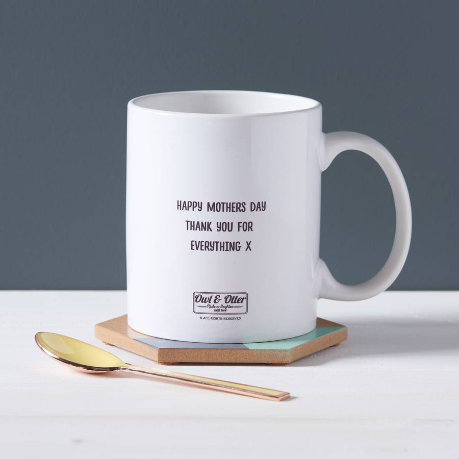 mum's perfect coffee/tea mug by owl & otter | notonthehighstreet.com