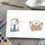 Giclee Print Of An Otter, thumbnail 2 of 5
