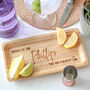 Personalised Bamboo Family Drinks Tray, thumbnail 3 of 5