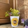 Sunflower House Number / Name Plant Pot, thumbnail 6 of 6