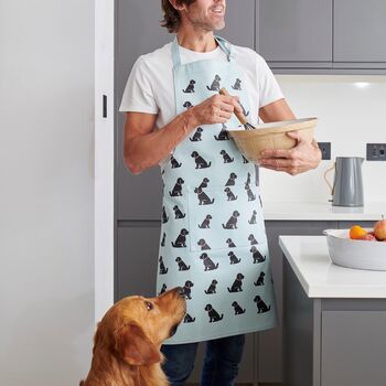 Organic Black Cockapoo Labradoodle Tea Towel – A Delightful Gift For Dog Lovers, 4 of 12