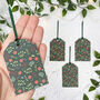 Christmas Wrapping Paper Leaves And Berries Design, thumbnail 4 of 11