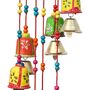 Multi Colour Round Bell Wind Chime/Wall Hanging Decor, thumbnail 2 of 3