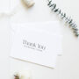 Personalised Set Of Thank You Cards, thumbnail 2 of 4