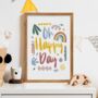 Oh Happy Day Nursery Print, thumbnail 1 of 6