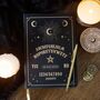 Mystical Black Talking Board A5 Notebook, thumbnail 1 of 5