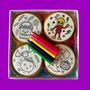 Halloween Colour Me Biscuit Set, thumbnail 2 of 5