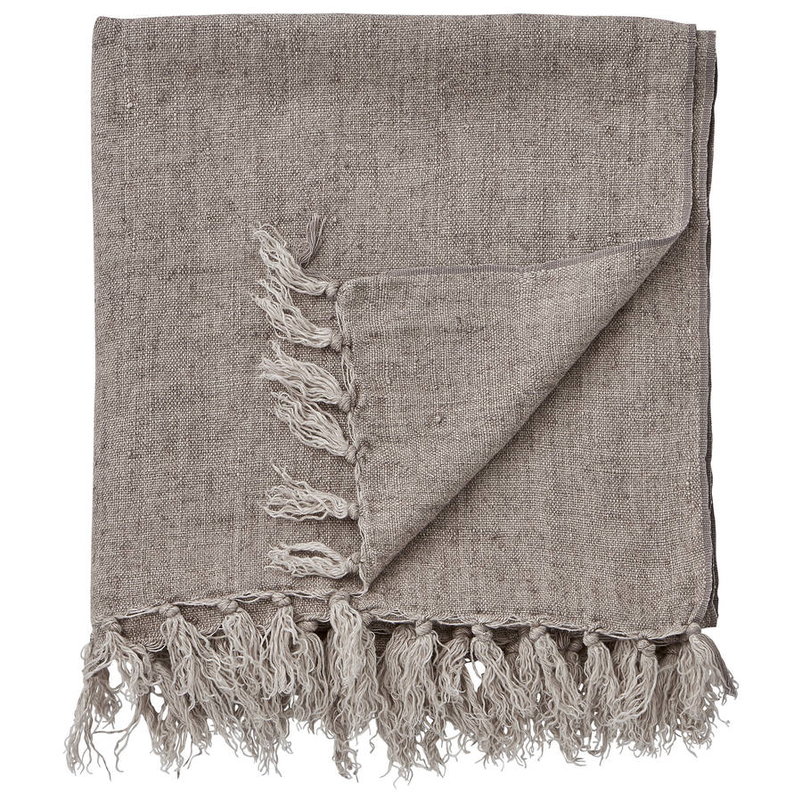 linen throw by henry & future