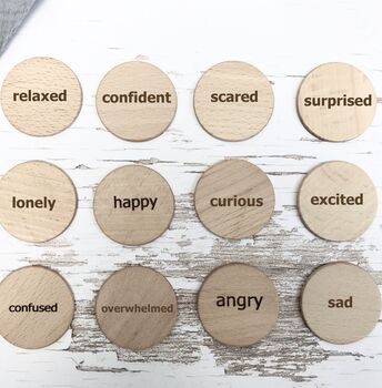 My Mood Emotions Flashcards Disks, 4 of 7