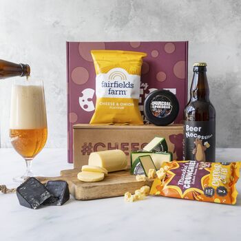 You're Not Old, You're Vintage! Cheese And Beer Hamper, 5 of 12