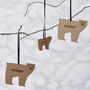 Personalised Bear Wooden Christmas Decoration, thumbnail 2 of 2