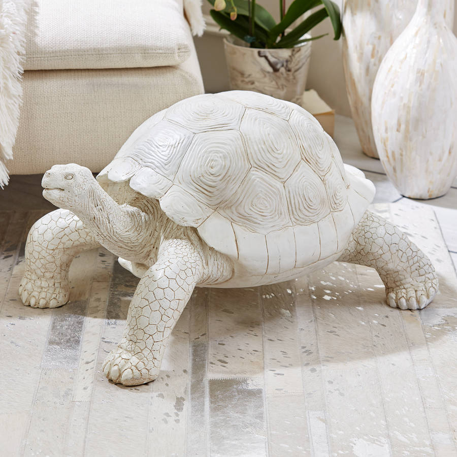 resin turtle statue