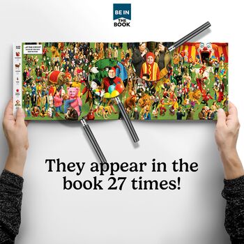 Personalised Family Photo Gift Book 'Can You Find The Family Of Three', 4 of 11