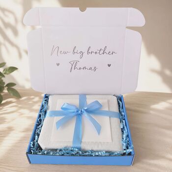 Personalised Big Brother Dinosaur Craft And Treats Gift Set, 2 of 12