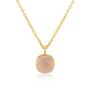 Brooklyn Gemstone And Yellow Gold Plated Necklace, thumbnail 7 of 7