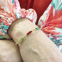 Oval Link Family Birthstone Bracelet, thumbnail 7 of 10
