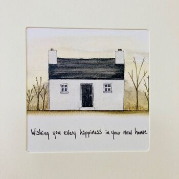 Happiness In Your New Home Card ~ Handmade, 3 of 3