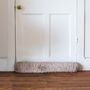 Draught Excluder. Luxury Faux Fur Made In England, thumbnail 1 of 3