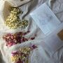Personalised Botanical Dried Petal Confetti Packets, thumbnail 1 of 7