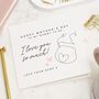 Mothers Day Card From Bump For Mum To Be, thumbnail 1 of 7