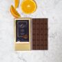 Five Chocolate Bars In Navy Christmas Gift Box, thumbnail 6 of 12