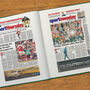 Arsenal Personalised Football Telegraph Book, thumbnail 7 of 11