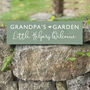 Grandad's Garden Wooden Sign, thumbnail 2 of 4