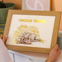 Personalised Cinque Terre Foiled Print Gift For Couples, thumbnail 1 of 7