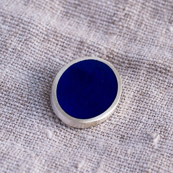 Sterling Silver And Enamel Monogram Signet Ring, 4 of 11