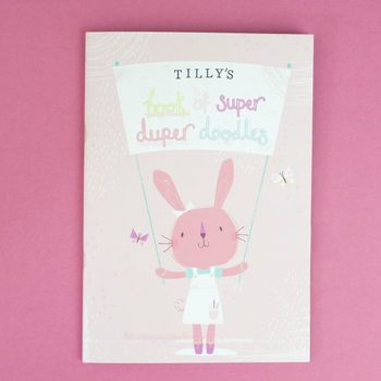 Personalised Drawing Notebook For Girls, 2 of 5
